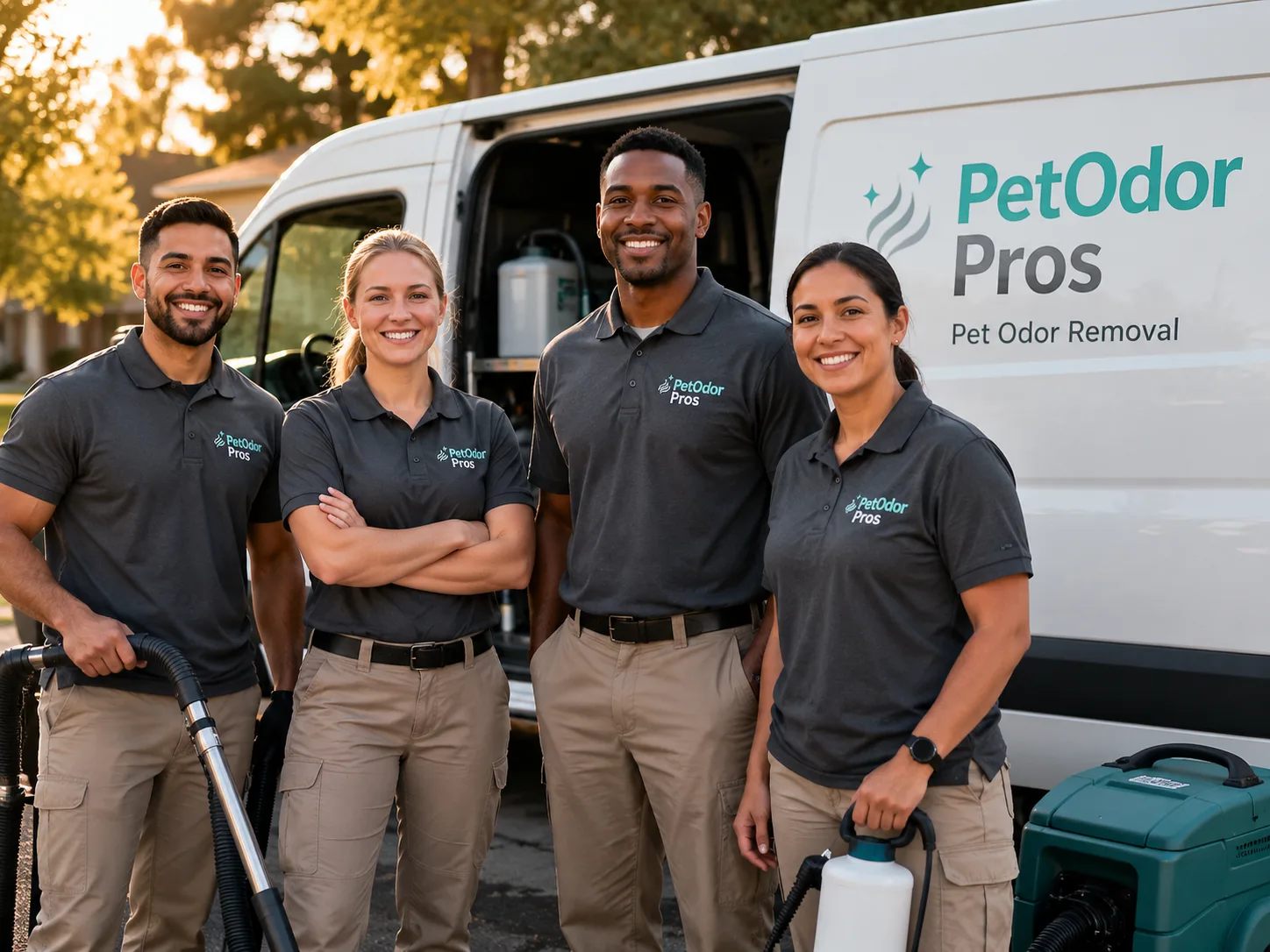 Pet Odor Removal team serving Romulus, MI